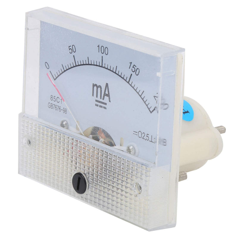 [Australia - AusPower] - 85C1 DC 0-200MA Ammeter Panel Amp Meter Pointer DC Ammeter Head Ampere Meter Analog Current Panel Meter 
