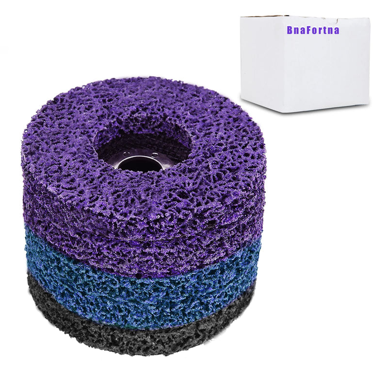 [Australia - AusPower] - BnaFortna 125 x 22 mm CSD Disc Grinding Disc - Diamond Coarse Cleaning Disc for Angle Grinder, Cleaning Disc Set, for Rust Removal, Welds, Paint, Rust (5 Pieces) 