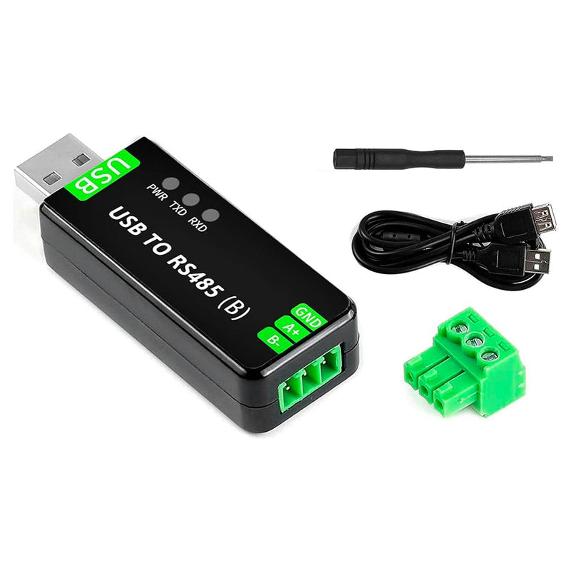 [Australia - AusPower] - CENPEK USB to RS485 Converter with Original CH343G and SP485EEN Built-in Lightning Protection Tube, Resettable Fuse, ESD and TVS Protection Circuits 