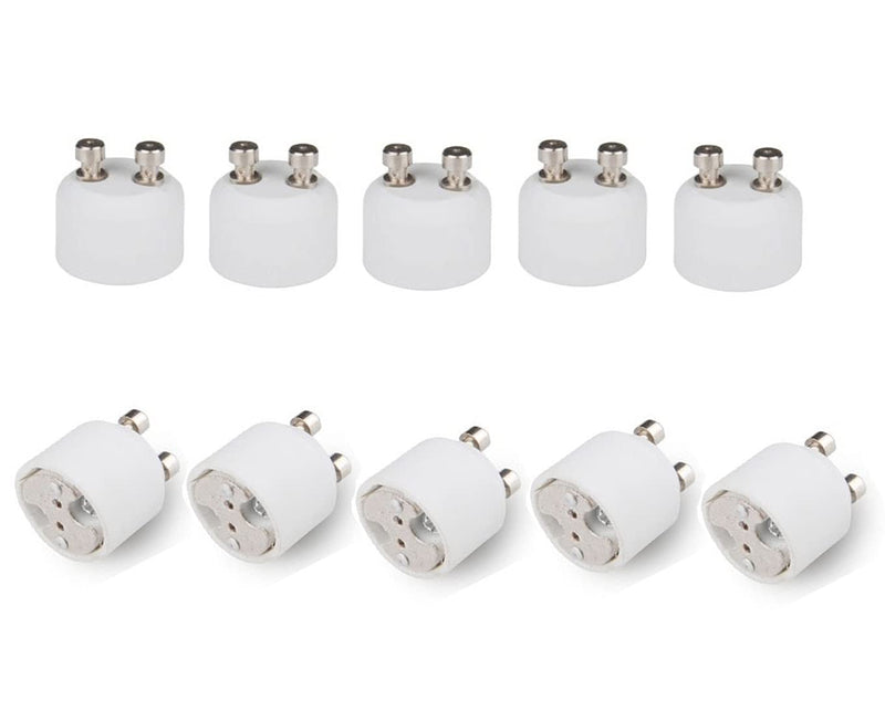[Australia - AusPower] - ShuoHui GU10 to MR16 GU5.3 230V to 230V Light Lamp Socket Adapter Converter Lamp Holder New (4) 4 