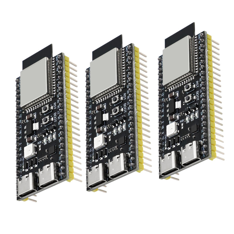 ESP32-S3 Modules, ESP32-N16R8 Motherboards Development Board with WiFi, Bluetooth 5.0, for ESP32 S3 USB C, Compatible with Arduino (3 Pieces) 1