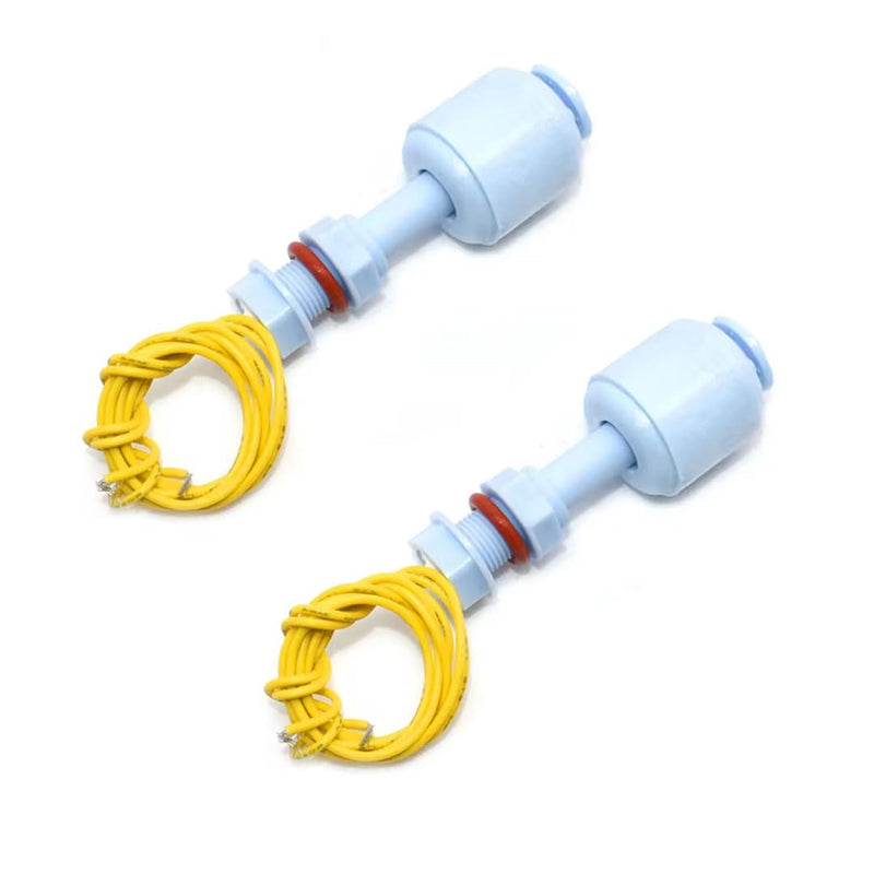 2 Piece Water Level Sensor, Both AC220V and AC/DC24V Circuits Can Be Used, Liquid Float Switch Liquid Sensor for Hydroponics Gardening Aquarium Pool Tank 52mm | Liquid Sensor for Hydroponics, Aquarium, Pool & Tank, 52 mm, Easy Installation, Reliable Co...