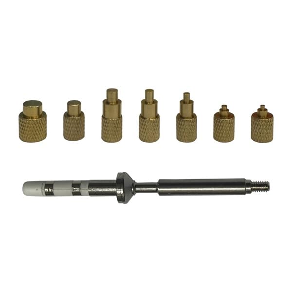 Fraos Pinecil Tap and Adapter for 3D Printing - Copper Tap Set (M2, M2.5, M3, M4, M5, M6, M8), Pinecil Adapter - Wired - Pencil Style - Drill Bit Set Gun