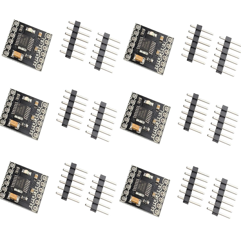6pcs DRV8833 1.5A 2-channel | H Bridge DC Motor Drive Board Ultra Small Volume Motor Drive Module Input Voltage 3-10V