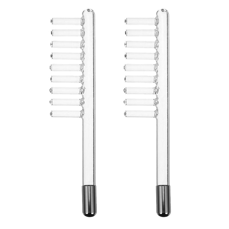 [Australia - AusPower] - Beaupretty Accessories for Electrotherapy Devices, High Frequency Bar, High Frequency Face Bar, Electrode Bar, High Frequency Face Machine, Electric Comb, Replacement Glass Tube, Transparent 
