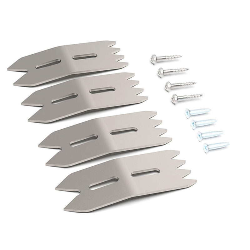 [Australia - AusPower] - Aramox 4 Piece Woodpeckers Clamp Dogs for Plate Smoothing Router Wood Plate Fixing Clamp Woodworking Boundary Clamp Set 