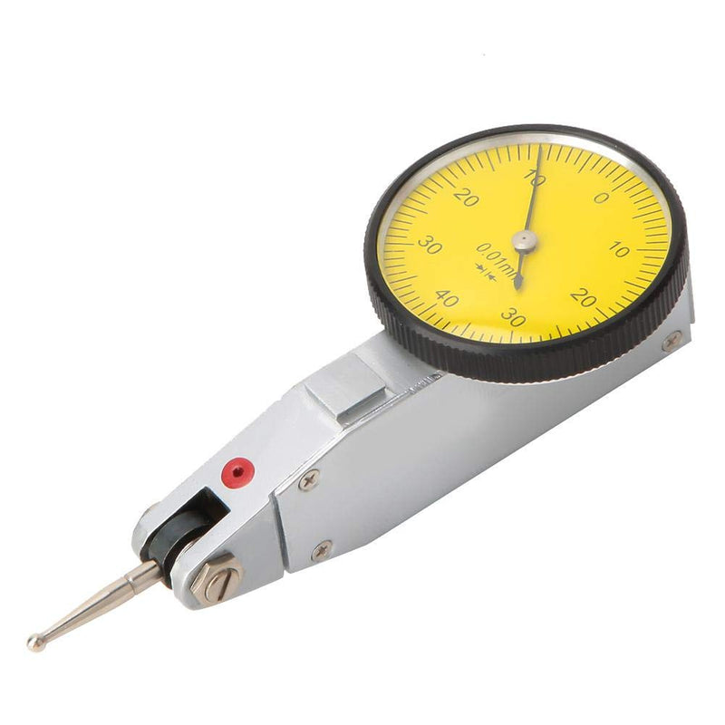 [Australia - AusPower] - Ouitble Dial Gauge 0-0.8mm Dial Gauge Dovetail Rails Dial 0.01mm High Precision Measuring Tool for Mechanical Processing Inspection 