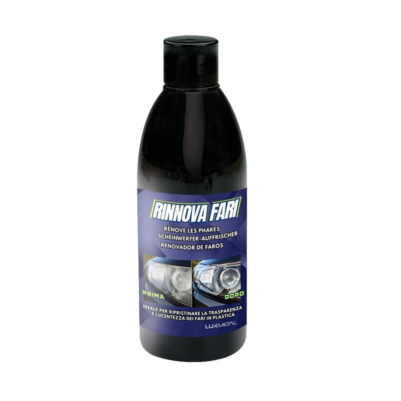 [Australia - AusPower] - Lux Metal - Headlight Renewal Polish 250g Abrasive Paste Ideal for Polishing Clear Polycarbonate Plastic Polishing Scratch Removal 