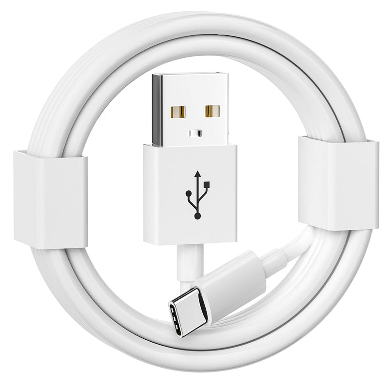 [Australia - AusPower] - iPhone 16/17/15 Carplay Charging Cable, USB A to USB C Cable for iPhone 16, 16 Pro Max, 16 Plus, 16E, 17/17Air, 15 Pro Max, AirPods Pro 3rd/2nd Gen/AirPods 4/Max 2/iPad Type-C Car Charging Cable, Data White 1m 