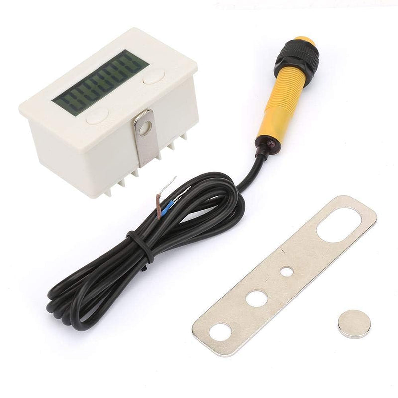 [Australia - AusPower] - 5 Digit Digital Counter, 0-99999 LCD Coin Counter, Electronic Punch Counter with Magnetic Induction, Impact Number Clicker Counter, Digital Punch Counter Counter, for Punching Machines, Machine Tools 