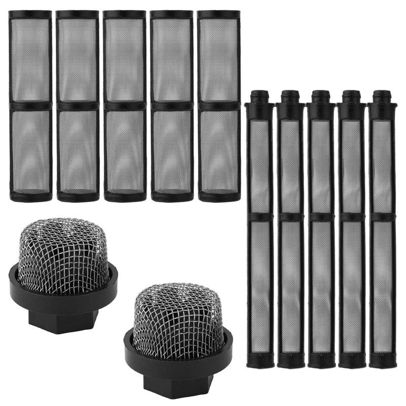 [Australia - AusPower] - Pack of 12 246385 287032 246384 Filter Set Replacement for Graco, Spray Gun Filter, Suction Pipe Filter, Strainer, Pump Distributor Filter, Strainer, Compatible with Graco 390 395 490 495 495 595 3400 