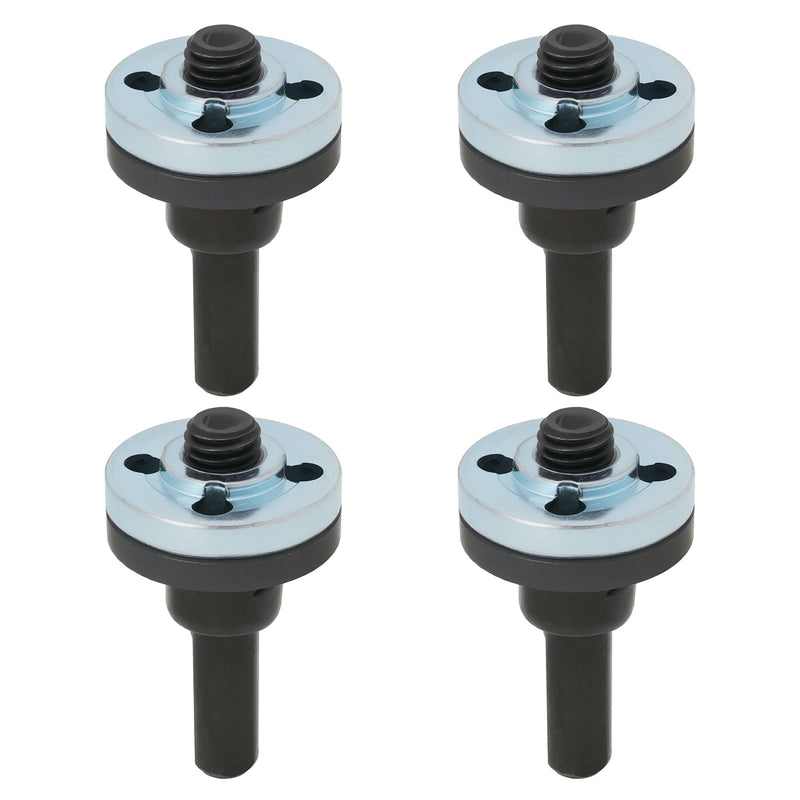 [Australia - AusPower] - VGOL Angle Grinder Connecting Rod Adapter M10 53x30mm High Speed Drill Adapter for Cutting Disc, Polishing Disc and Polishing Sponge, 4pcs 