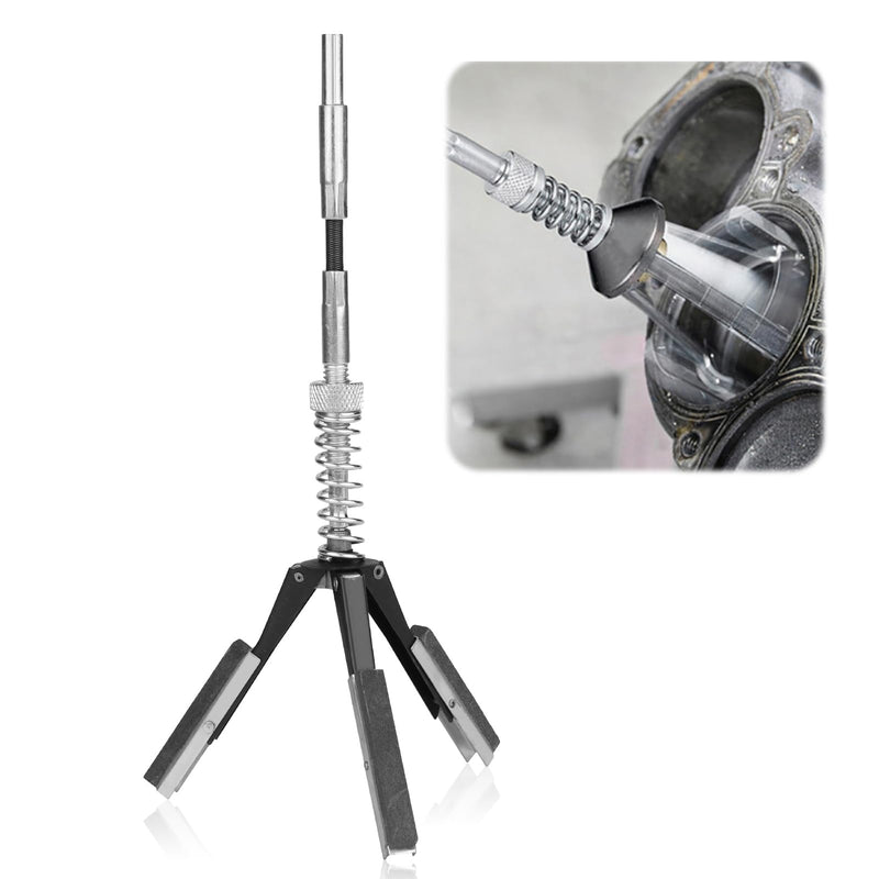 Cylinder Honing Tool, Professional Honing Device for Cylinders, Bearing Shells and Tubes, Honing Tool, 3 Arms, Cylinder Bore Diameter 32-89 mm, Cylinder Deglazer Piston Honer, Cylinder Honing