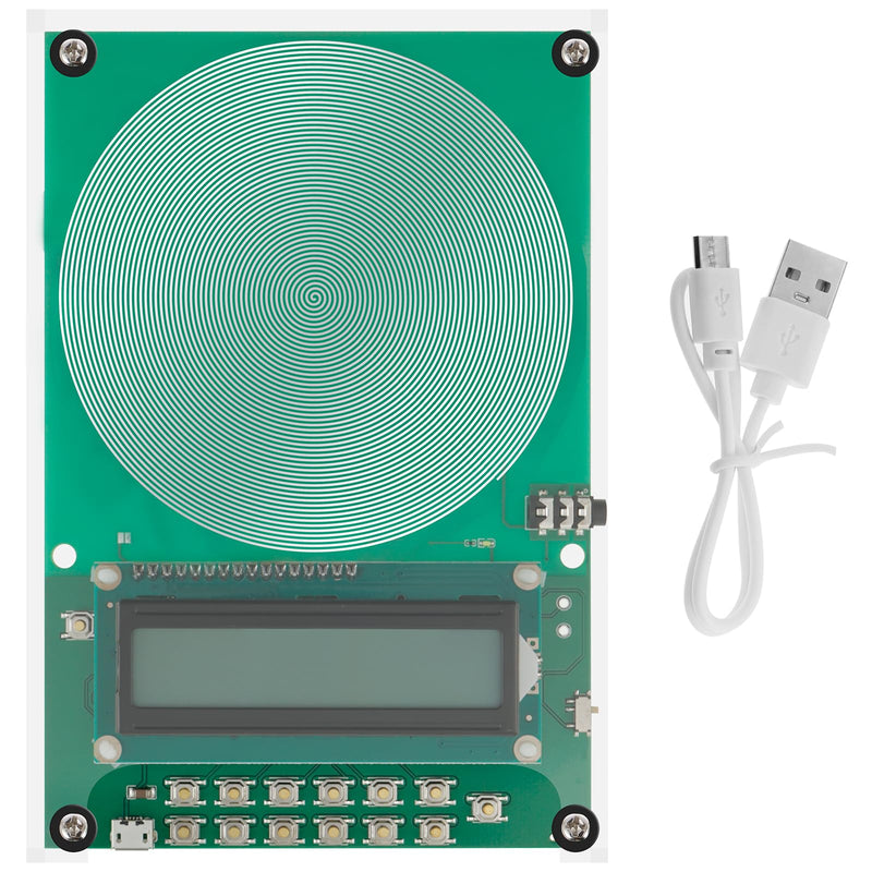 [Australia - AusPower] - 7.83 Hz Schumann Frequency Generator 0.01-30000Hz Schumann Wave Generator with Cover and USB Cable Adjustable Schumann Resonance Generator Frequency Generator Healing for Sleep Aid 