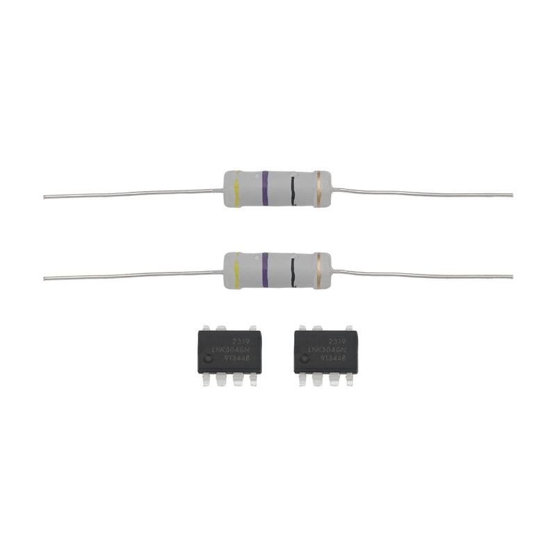 EMSea 2 Sets Dryer Repair Set LNK304GN with Resistor 47 Ohm 3W Compatible with Whirlpool Compatible with AEG Compatible with Bauknecht Compatible with Bosch