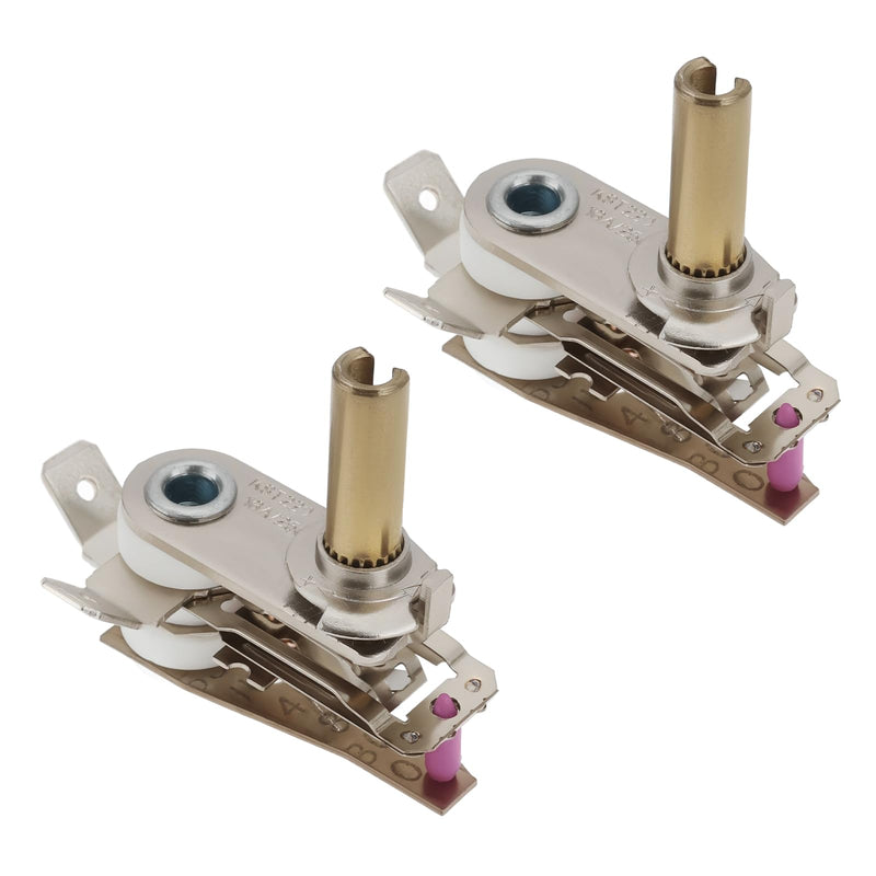[Australia - AusPower] - ECSiNG KST220 T250 Electric Oven Thermostat Adjustable Bimetal Temperature Controller for Electric Heaters 16A/250VAC Pack of 2 