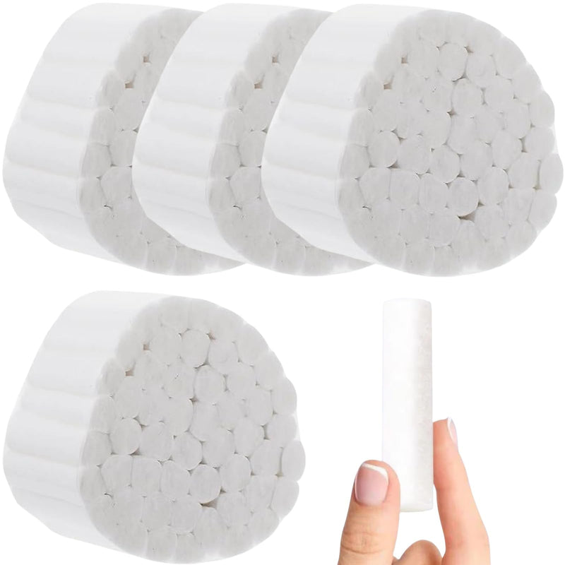 [Australia - AusPower] - Cotton Rolls, Pack of 200 Dental Cotton Rolls, Dental Cotton Rolls, Cotton Rolls for Dentist, Dental Cotton Rolls, Highly Absorbent Cotton Ball Nose Plugs, Cotton Ball for Children 