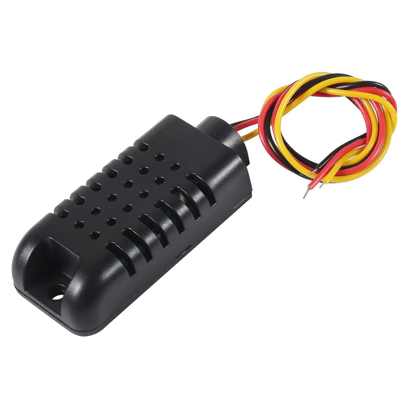 DHT21 / AM2301 Capacitive Digital Temperature and Humidity Sensor, DHT21 Temperature Humidity Sensor Module Black for Humidity Controller Testing Equipment