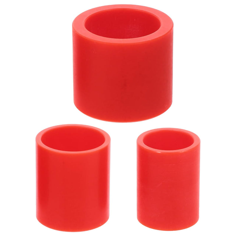 GLEAVI Plastic Reducing Bushing Adaptor, Pack of 3, 25.40/19.00/16.00 to 12.70 mm Wheel Conversion Adapter for Table Sanding Discs, Sanders, Metal and Woodworking