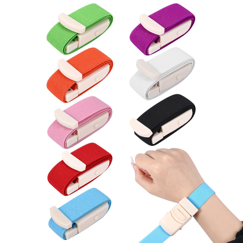Pack of 8 Storage Tubes, Blood Collection Set, Vein Storage, Storage Hoses | 8 colors storage hose personalized for vein blood collection, trauma, first aid outdoors