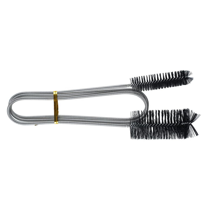 Flexible Cleaning Brush for Pipes, Pipe Cleaning Brush with Two Bristle Heads, 90 cm/155 cm/200 cm Long, Cleaning Tool for Hose, Pipes, Narrow Drain Hole 200 cm