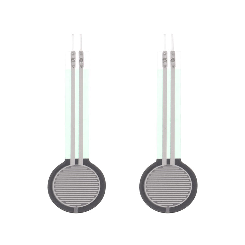 Quartzman FSR402B Thin Film Pressure Sensor 100 g - 10 kg Sensor Pack of 2 | Force Sensors Stress Test Sensor Pad for Smart Home Instruments