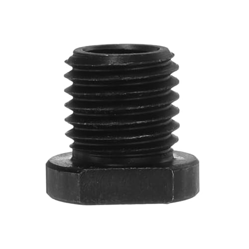 QUARKZMAN M10 Female to M16 Male Adapter Polisher Adapter Connection Rotary Tool Attachment Thread Adapter Conversion Tool for Diamond Core Drill Polishing Wheel Black | Connection Rotary Tool Attachment Thread Adapter Conversion Tool, For Diamond...