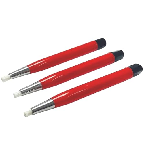 3 Pcs Fiberglass Scratch Brush Pen for Cleaning Jewelry, Watches, Coins, Electronic Applications, Rust and Corrosion Removal