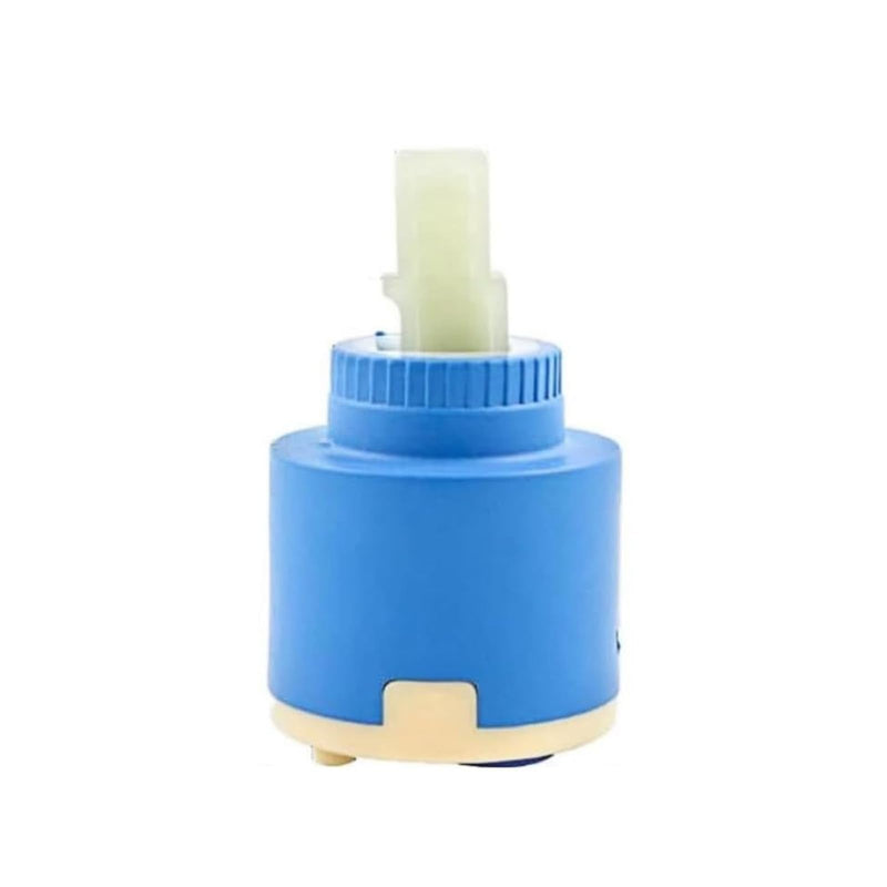 [Australia - AusPower] - Ceramic Cartridge 35 mm (1 Piece) – Replacement Part for Single Lever Kitchen Tap, Washbasin Tap, Shower Mixer Tap Blue (1 Piece) 