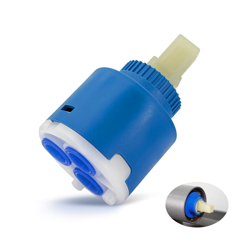 [Australia - AusPower] - Tap Cartridge for Blanco Cartridge - Diameter 35 mm Cartridge Tap for Blanco Sink Accessories, Ceramic Cartridge for Blanco Linus, Replacement Cartridge for Blanco 121894 for Mixer Tap, Shower Fitting 