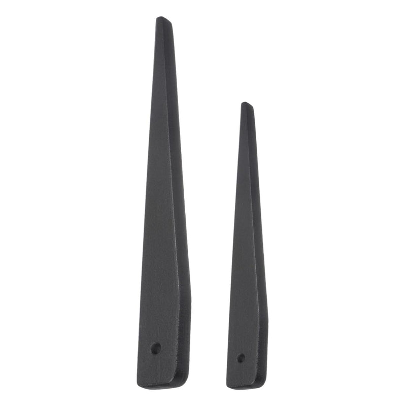 [Australia - AusPower] - Laroal 2 Pack Morse Cone Adapter Wrench Carbon Steel Adapter Socket Mt1-Mt2 Mt3 Morse Taper Suitable for Mt1-Mt2 Mt3 Removable Morse Taper Adapter 