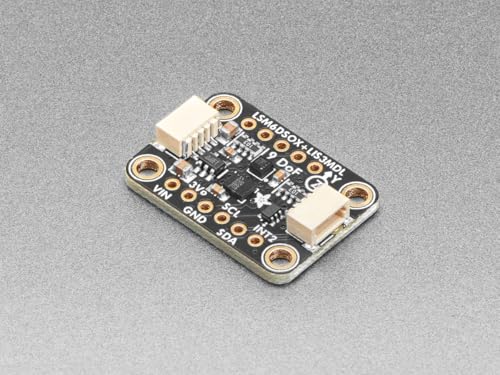 Adafruit LSM6DSOX + LIS3MDL, Precision IMU, 9 DoF, STEMMA QT/Qwiic, 4517