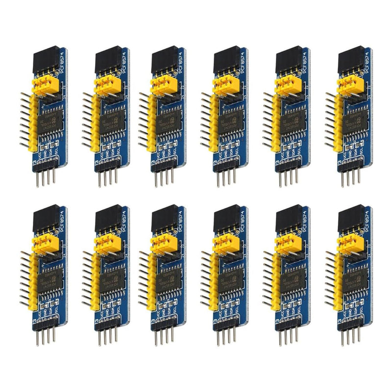 [Australia - AusPower] - 12pcs PCF8574 IO Expander I/O Expander I2C Bus Evaluation Development Module PCF8574 Module is Suitable for Arduino 
