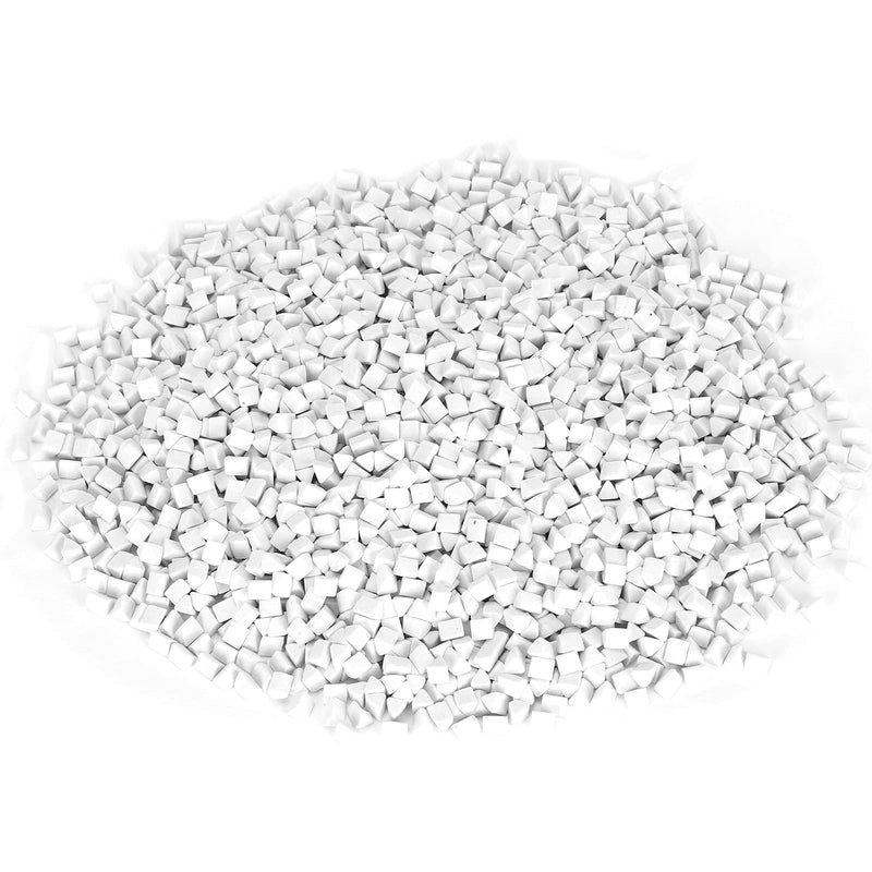 [Australia - AusPower] - Ceramic Triangle Abrasive, 4 mm 500 g Tumbling Ceramic Filler Buffing Abrasive Material for Vibration Polishing Grinding Machine 