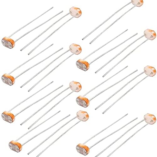 30 x LDR 5528 GL5528 5mm Photoresistors | Light dependent photoconductor, photo light sensitive 30 Stück