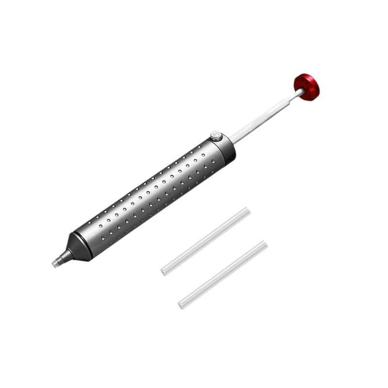 Desoldering Pump, Desoldering Tool, Super Suction Soldering Suction, Soldering Vacuum Soldering Remover Tool, Soldering Desoldering Vacuum, Soldering Pump Desoldering Pump with 2 Silicone Nozzles Desoldering Suction Pump (218 mm) | lötsauger vakuum Löt...
