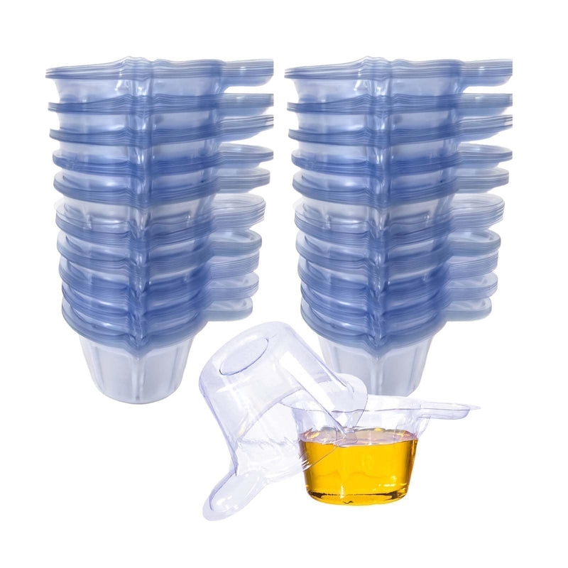 Pack of 200 40 ml Plastic Urine Sample Cups, Urine Sample Cups, Urine Sample Cups, Urine Cup with Lid, for Ovulation Test, PH Test and Pregnancy Test | Urine cup, urine sample cup, urine cup sample cup, urine cup with lid, for ovulation test, urine cup...