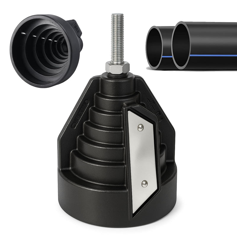 [Australia - AusPower] - Pipe Deburring Hand Deburring Pipe Deburrer, High Performance Pipe Milling Pipe, Plastic Pipe Chamfer Tool, PE, PVC, Ppr Pipe Deburring Machine, Tool for Chamfering for 20, 25, 32, 40, 50 and 63 mm 