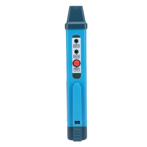 Magnetic Polarity Tester with LED Display for Car 12 V Circuit and Generator Test Portable North South Pole Detector
