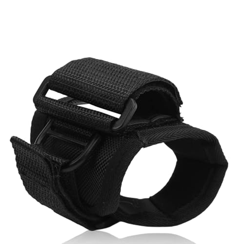HERCHR Diving Flashlight Glove, Adjustable Flashlight Holder with Wrist Strap, Universal Torch Holder for 1-1.5 Inch Underwater Flashlights, Diving Accessories for Underwater Activities