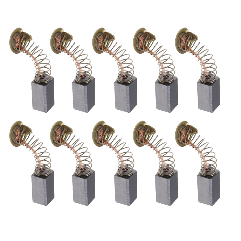[Australia - AusPower] - Newyuan Pack of 10 Motor Carbon Brushes Replacement Part Compatible with Einhell TC-SM 2131 BT-SM 2131 TH-SM 2131, 6.5 x 7.5 x 13.5 mm Power Tool Accessories 