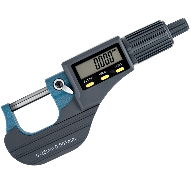 [Australia - AusPower] - Mcbazel Micrometer LCD Digital Outside Micrometer 0-25 mm, 0.001 mm Resolution 