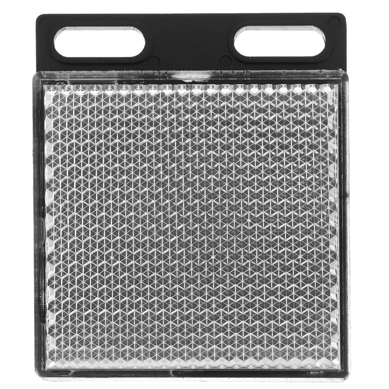 [Australia - AusPower] - FUNNETOYU Pack of 5 Reflective Grille Replacement Photoelectric Sensor Accessories for Reflective Effects Reflector Plate for Replacement Electronic Counter Photoelectric Sensor ABS Black 6.10X5.00X0.70CM 