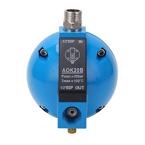 AOK20B Automatic Drainage Valve, DN15, 20 Bar Maximum Pressure, Aluminium Alloy, Intelligent Self-Drainage for Air Compressor, Industrial Application
