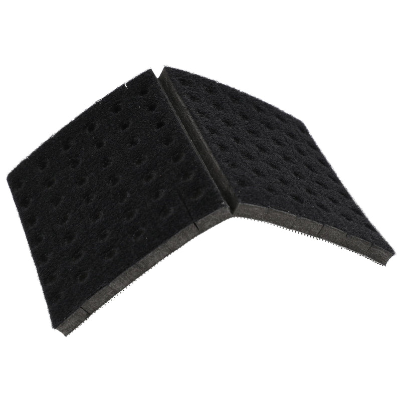 [Australia - AusPower] - Mirka Foam Interface Profile Pad 75 x 100 mm / Thickness 6 mm Soft / Easy to Adjust the Pre-Cut Elements / Suitable for DIY Projects / Dust-free Sanding 