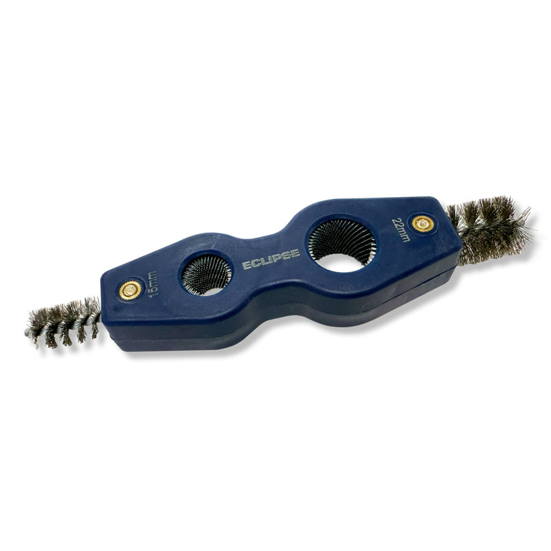 [Australia - AusPower] - ECLIPSE Professional Tools E4IN1PCDT 4-in-1 Pipe Cleaning & Deburring Tool - Interior & Exterior Cleaning of 15mm & 22mm Copper Pipes 