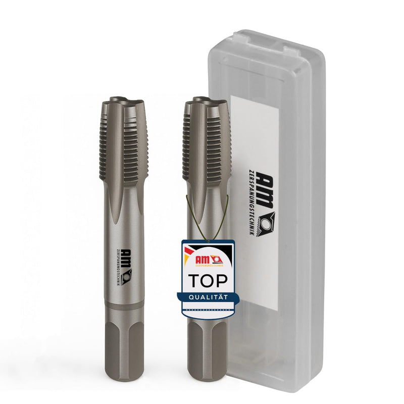Tap Cutter Set M10 x 1, Taper + Finishing Tap, Tap Set 2 Pieces, Hand Tap (M10 x 1) M10x1