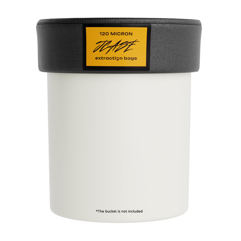 Bubble Bags 20L / 5 Gallon - 1 Piece 120 Micron Bubble Bag for Ice Water Extraction, Herb Extraction - Heavy Duty 1680D Material, Includes 25 Micron Press Screen