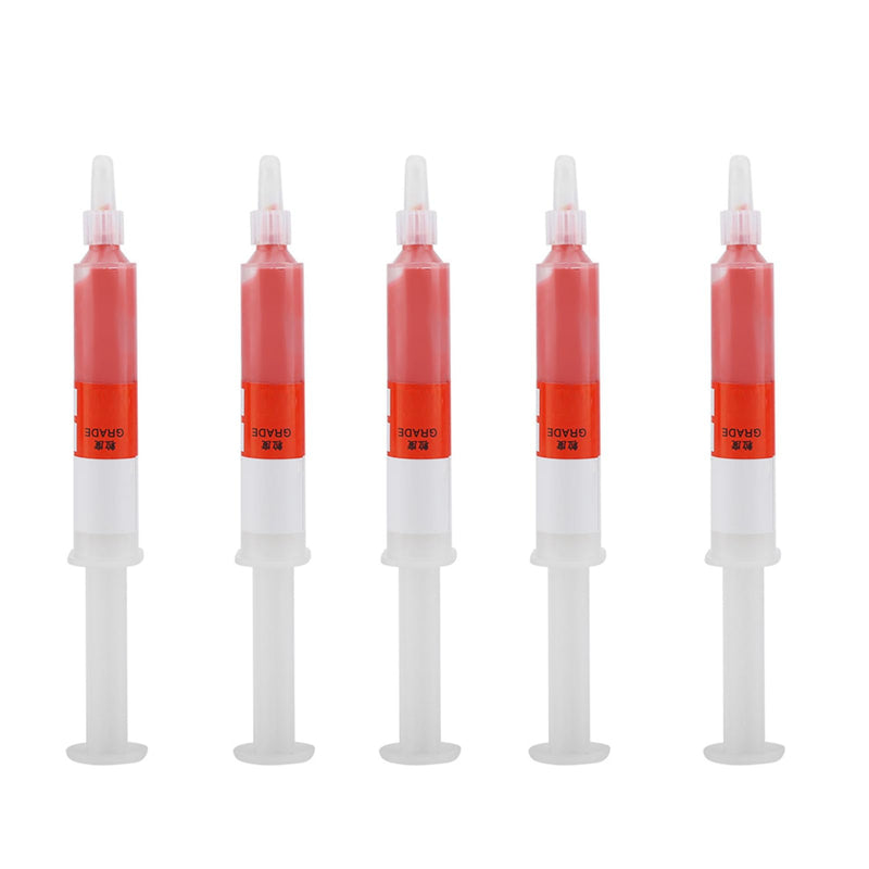 [Australia - AusPower] - KooingTech Pack of 5 diamond paste, diamond polishing paste, needle tube W1.5# 6000 grinding paste, diamond grinding polishing paste, cloth compound grinding paste 