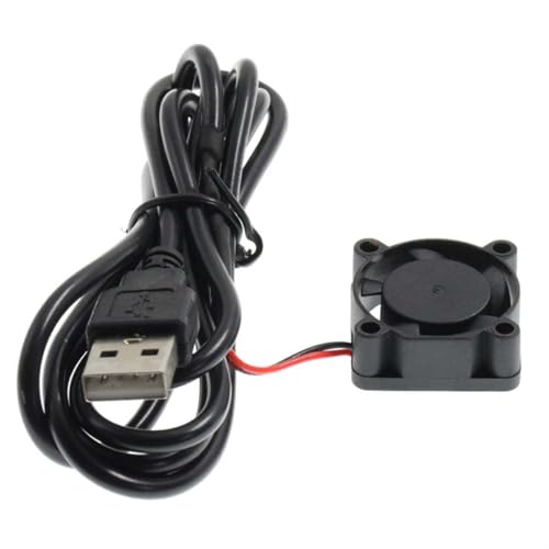 2pcs 2510 USB Cooling Fan Brushless Hydraulic Bearing DC Fan 25X25X10MM Miniature Bearing Turbo For Laptop Motherboard 3D Printer